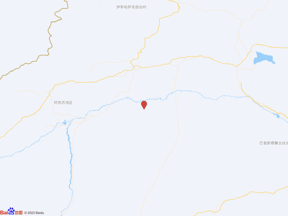 新疆阿克蘇地區(qū)沙雅縣發(fā)生3.0級地震